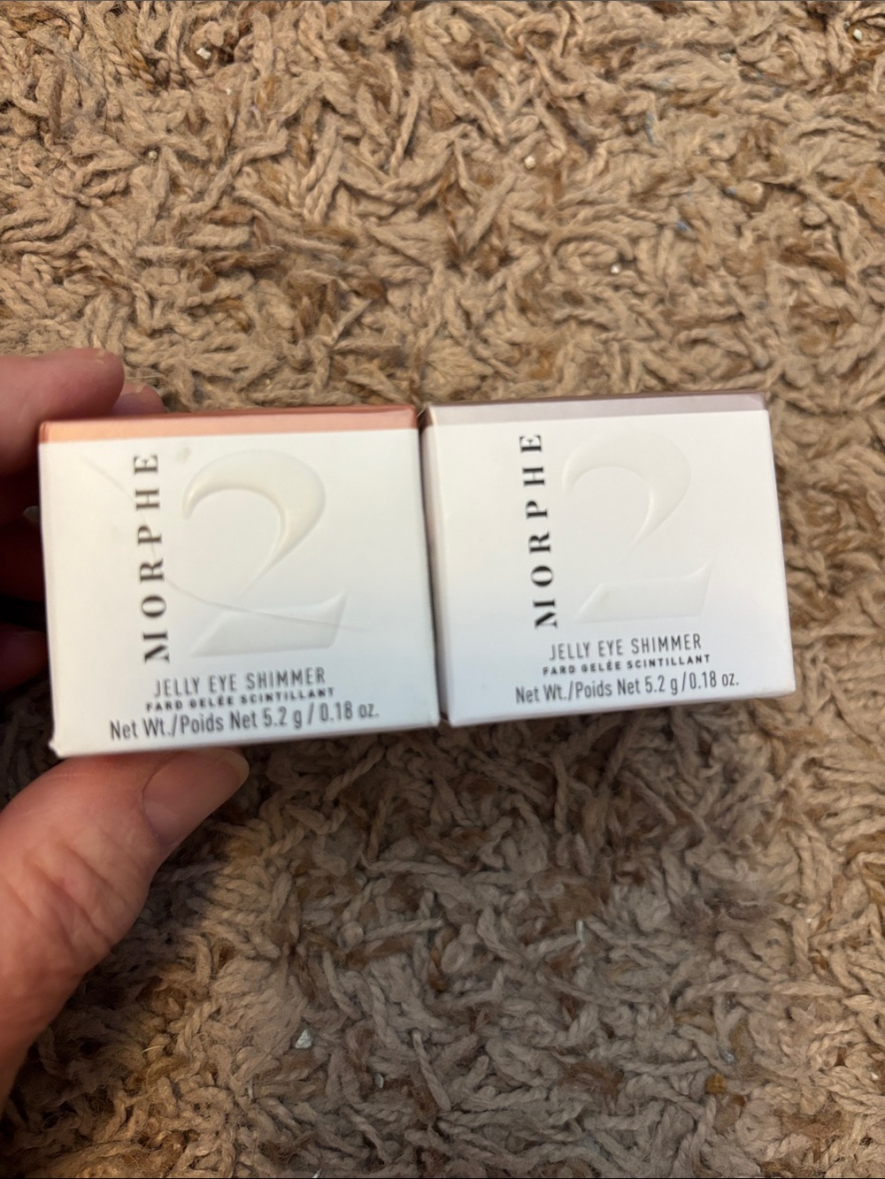 Set Of Two Morphe Jelly Eye Shimmers